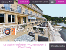 Tablet Screenshot of moulin-neuf.net